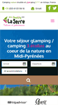 Mobile Screenshot of camping-la-serre.com